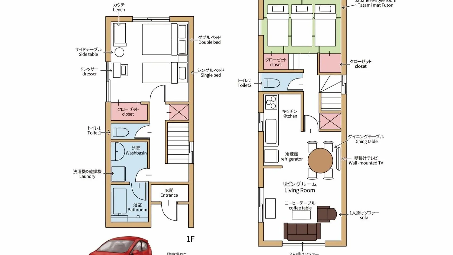 Holiday home Shinjuku Wanto House - Vacation Stay 12590 Tokyo